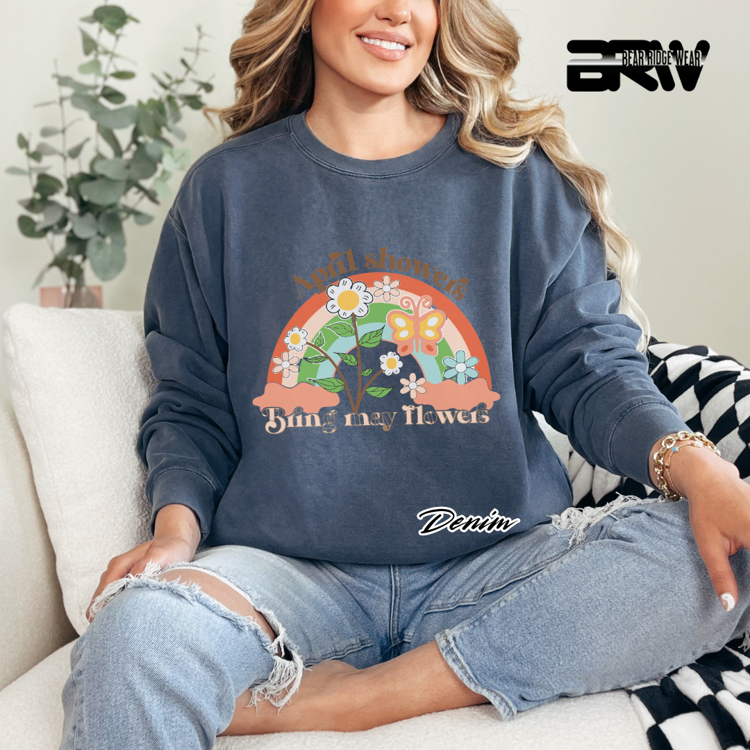 'April Shower' Crewneck Sweatshirt