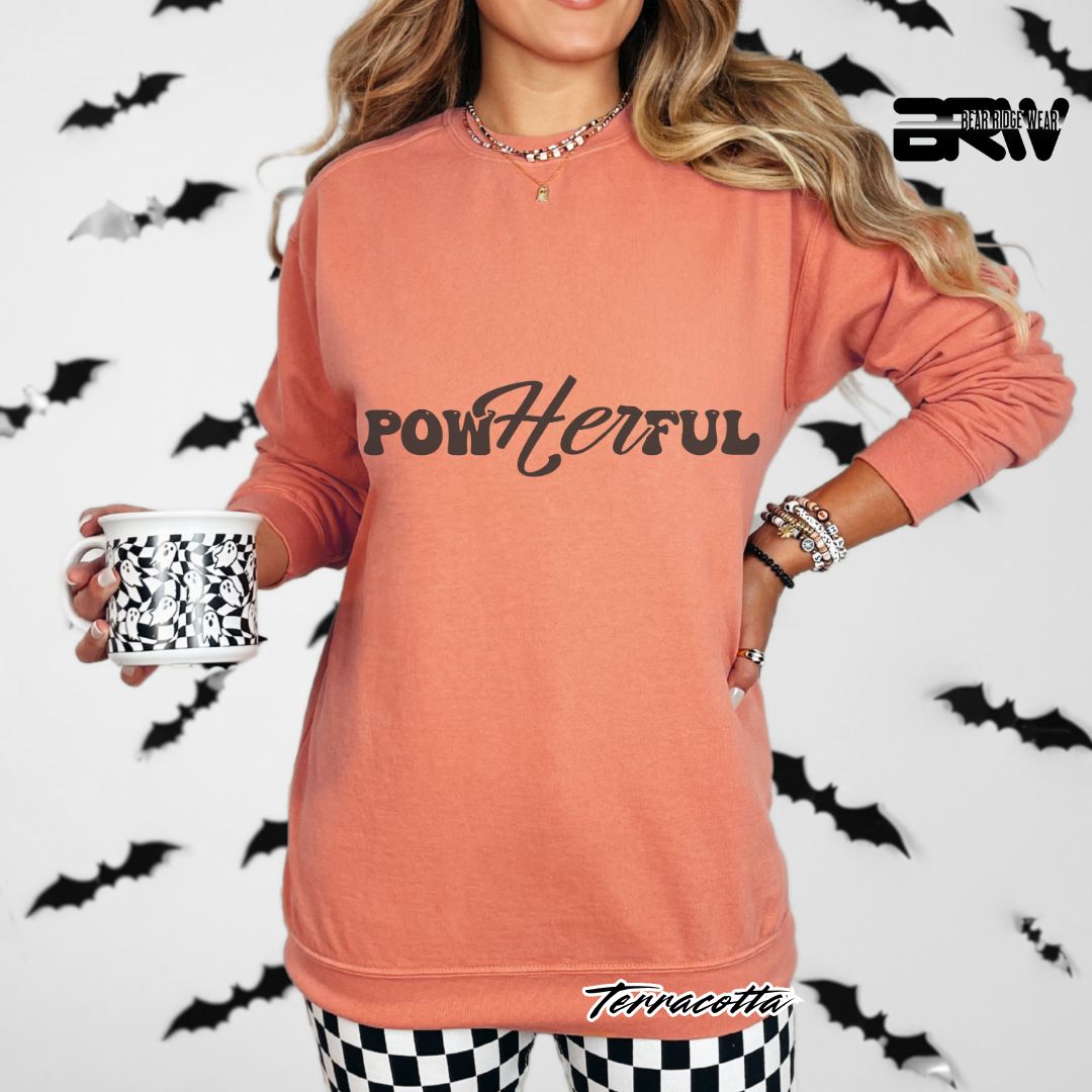 'Powherful' Long Sleeve Faith Tee