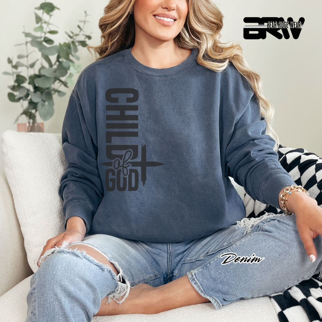 'Child Of God' Faith Crewneck Sweatshirt