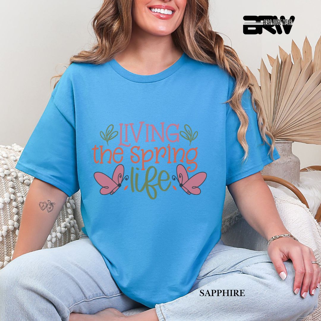 'Living The Spring Life' Spring Tee 3