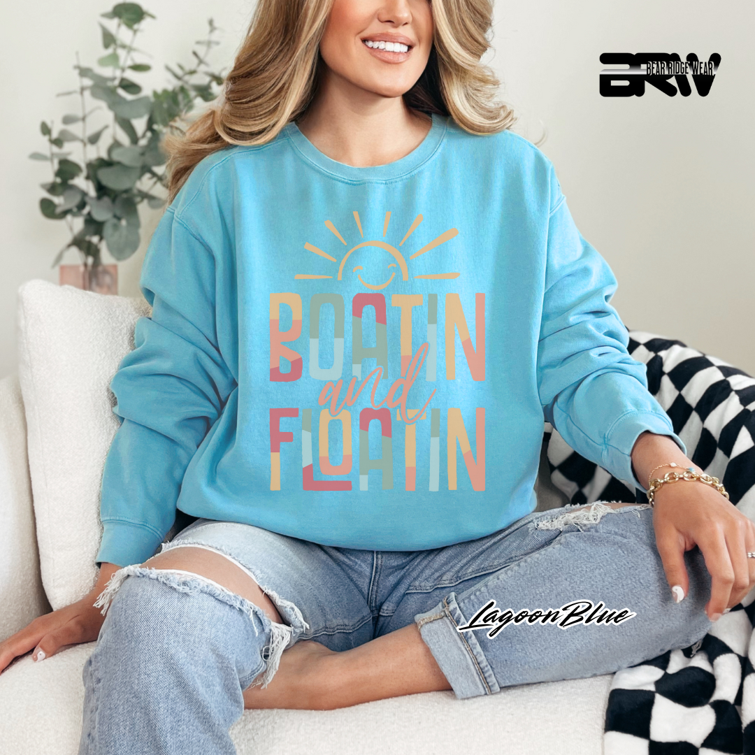 'Boat In and Float In' Long Sleeve Tee