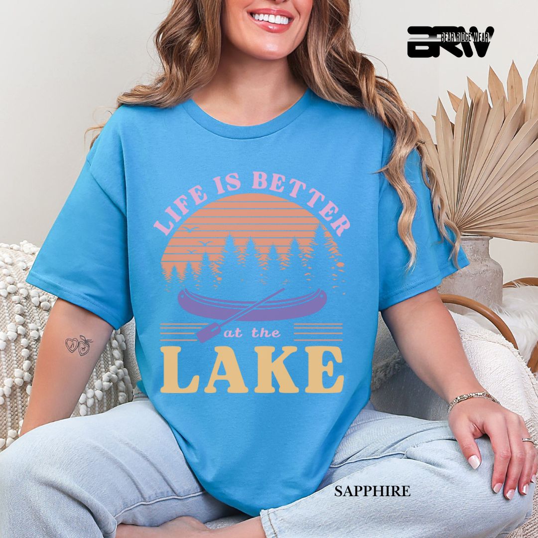 'Life Is Better At The Lake' 3 Summer Tee