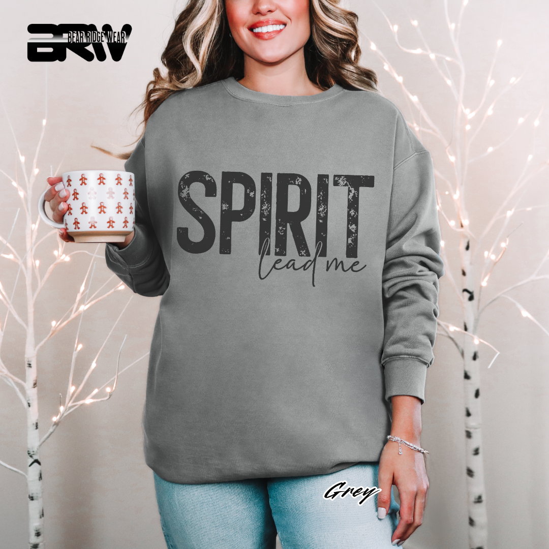 'Spirit Lead Me' Faith Crewneck Sweatshirt