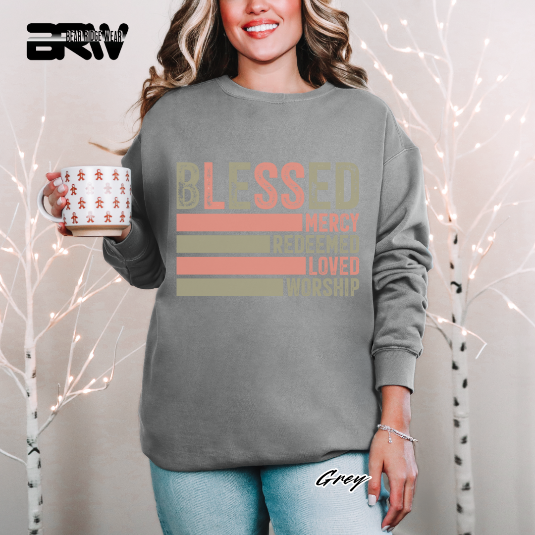 'Blessed' Faith Long-Sleeve Tee