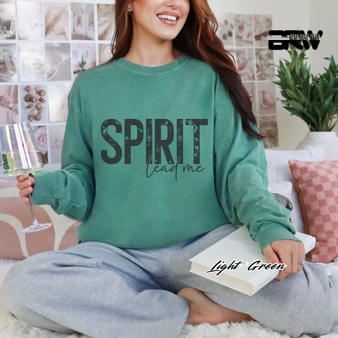 'Spirit Lead Me' Long-sleeved Faith Tee