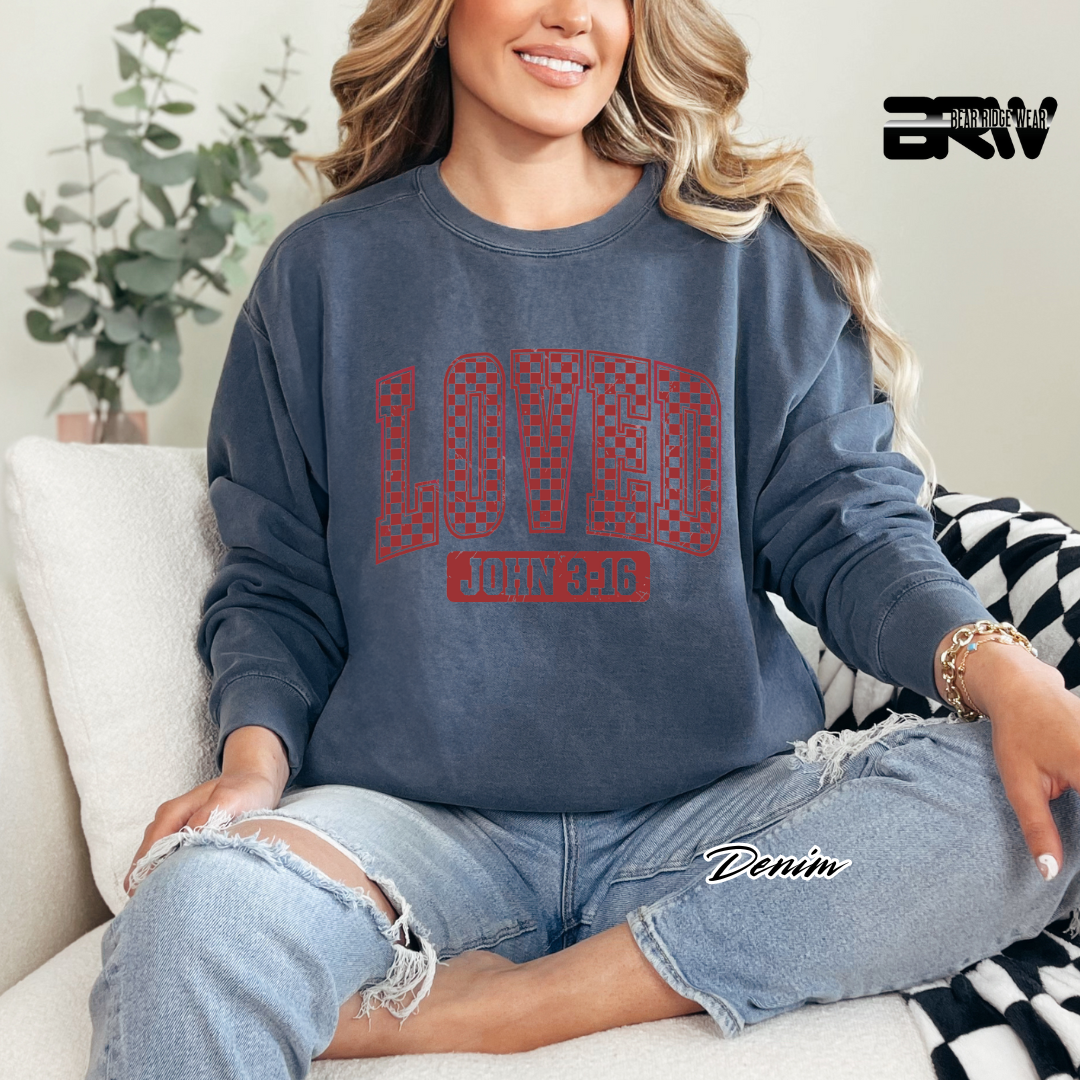 'Loved' Faith Long-Sleeve Tee