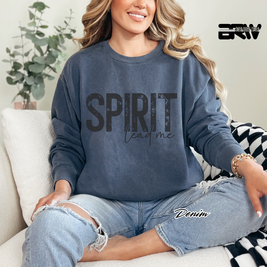 'Spirit Lead Me' Long-Sleeve Faith Tee