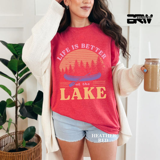 'Life Is Better At The Lake' 2 Summer Tee
