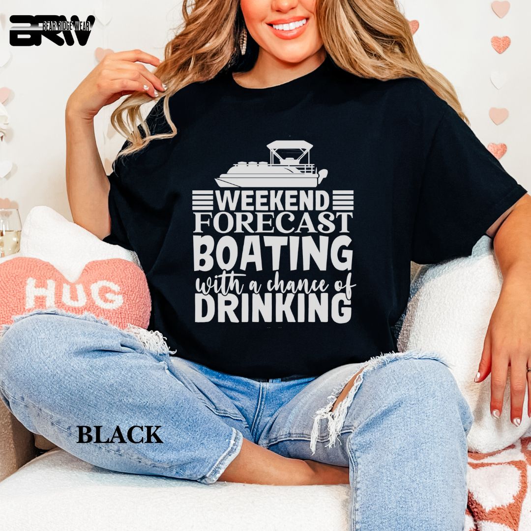 'Weather Forecast-Boating'  Summer Tee