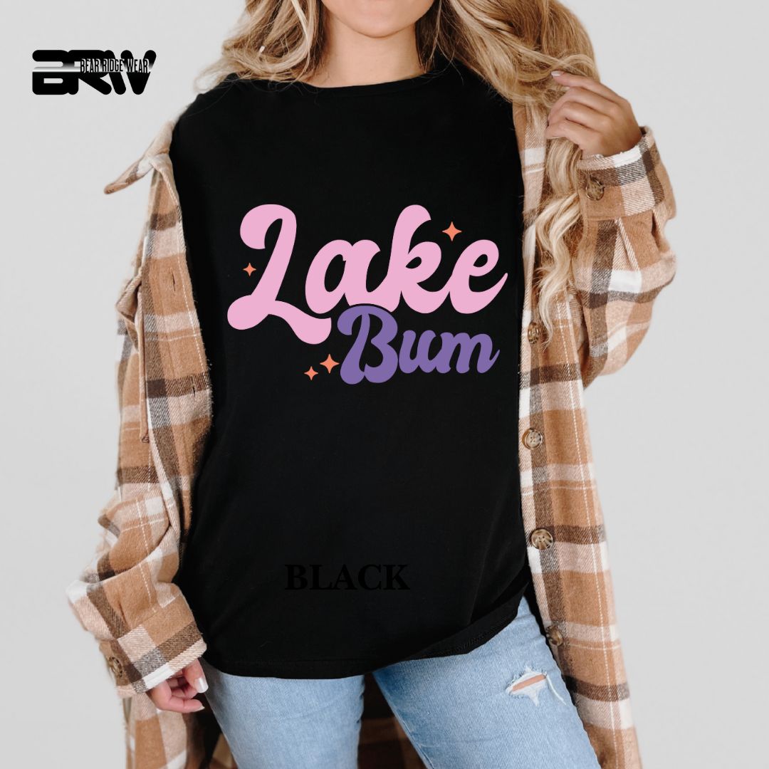 'Lake Bum'  Summer Tee