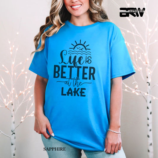 'Life Is Better At The Lake' 3 Summer Tee