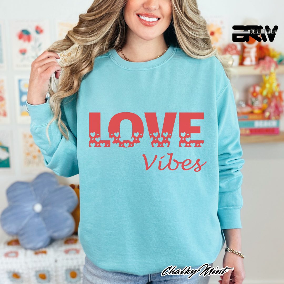 'Love Vibes' Long-Sleeve Tee