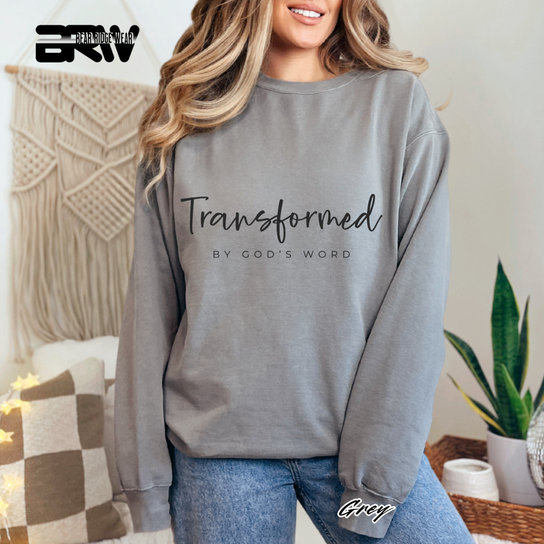 'Transformed' Faith Crewneck Sweatshirt