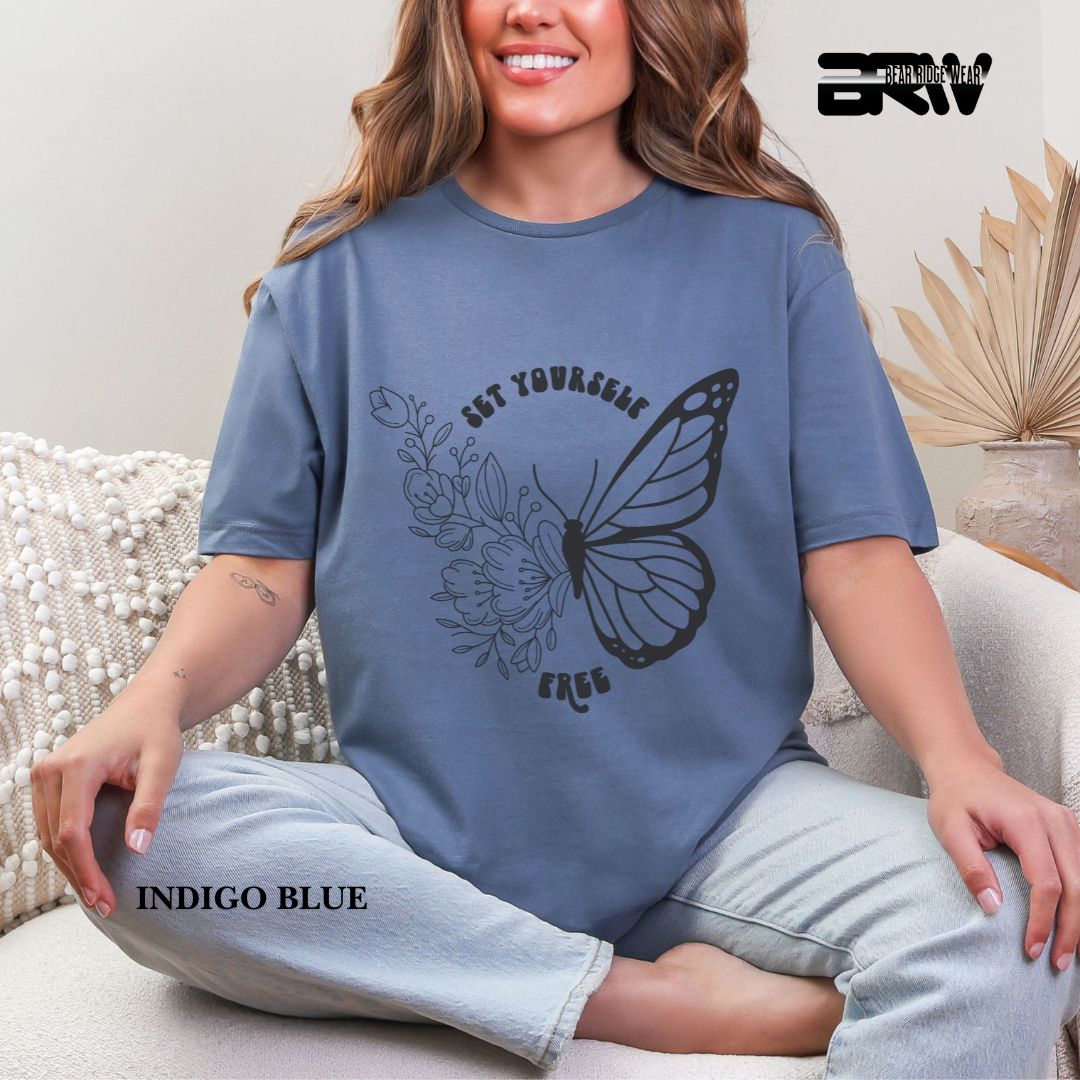 'Set Yourself Free' Spring Tee 3