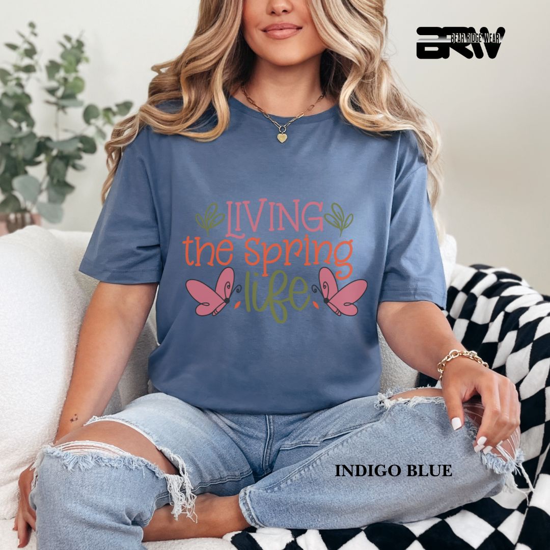 'Living The Spring Life' Spring Tee 3