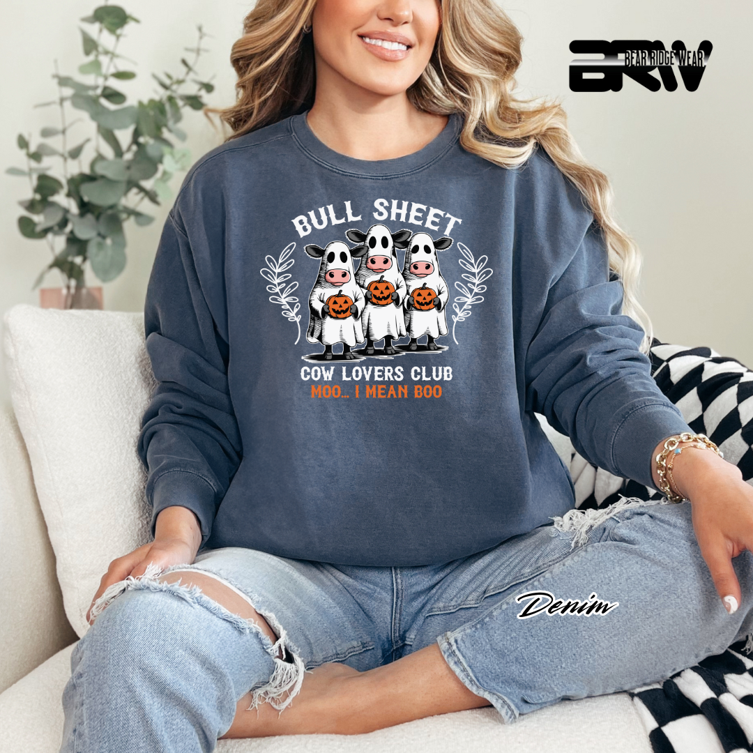 'Bull Sheet' Fall Crewneck Sweatshirt