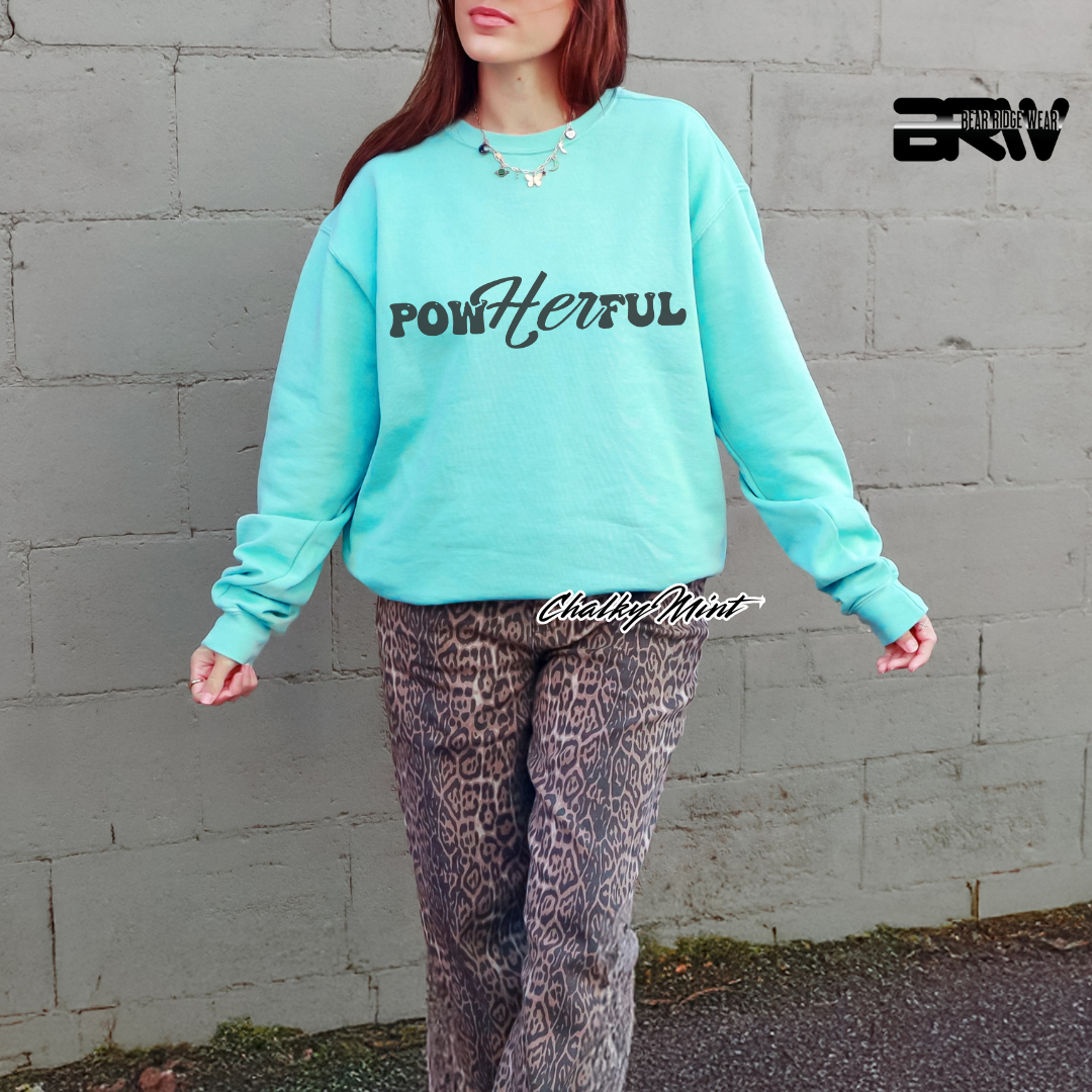 'Powherful' Long Sleeve Faith Tee