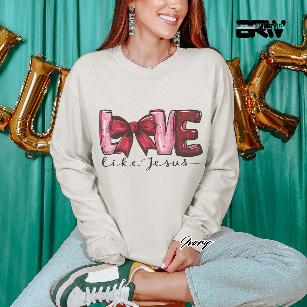 'Love Like Jesus' Long Sleeve Tee