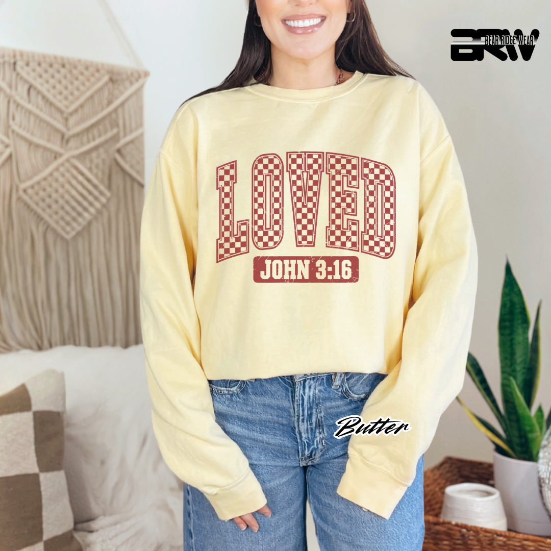 'Loved' Faith Long-Sleeve Tee