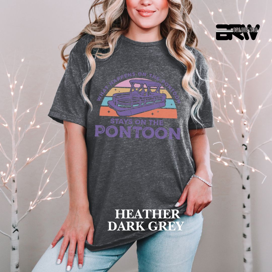 'What Happens To Pontoon' 2 Summer Tee