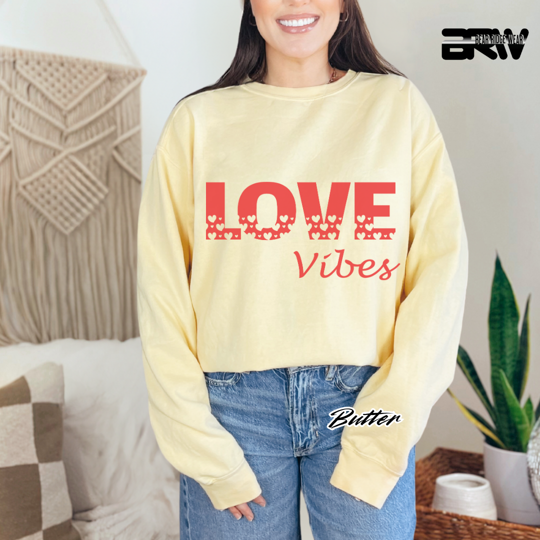 'Love Vibes' Long-Sleeve Tee