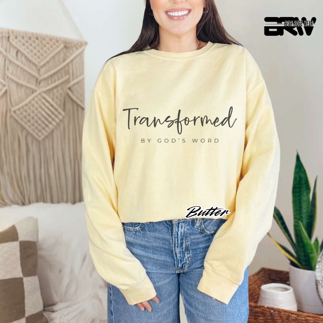 'Transformed by God's Word' Long-Sleeve Faith Tee
