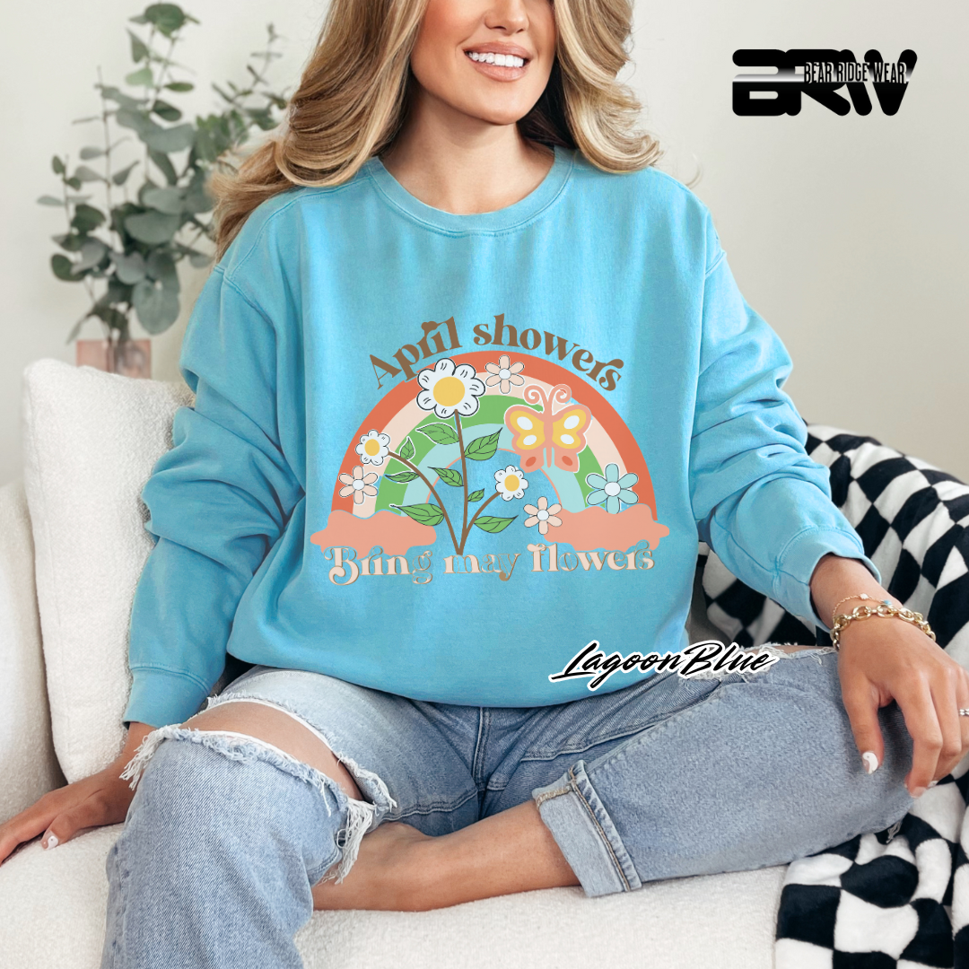 'April Shower' Crewneck Sweatshirt