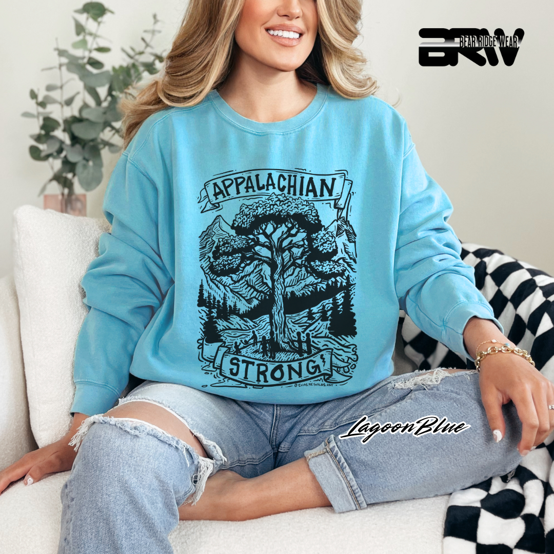 'Appalachian Strong' Crewneck Sweatshirt