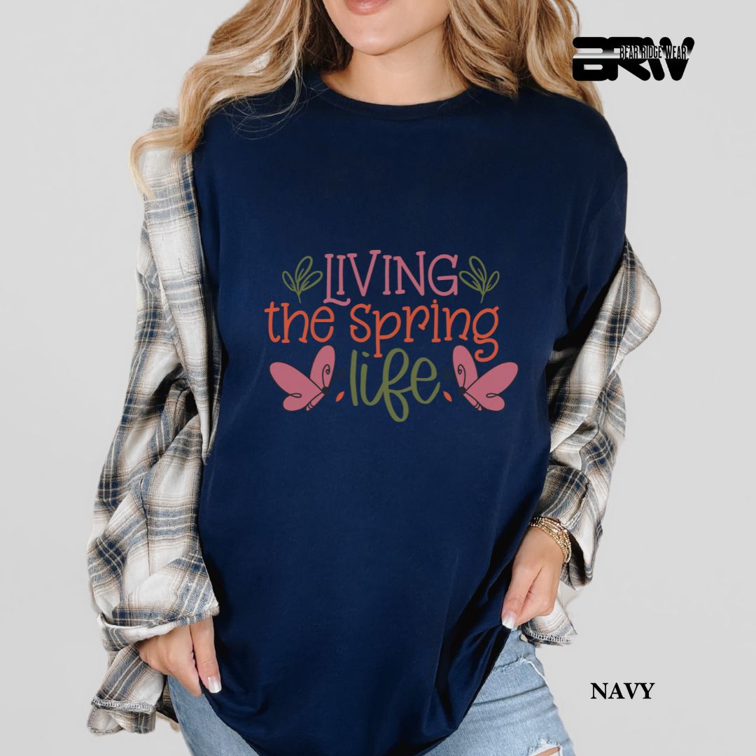 'Living The Spring Life' Spring Tee 3