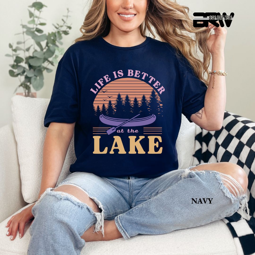 'Life Is Better At The Lake' 3 Summer Tee