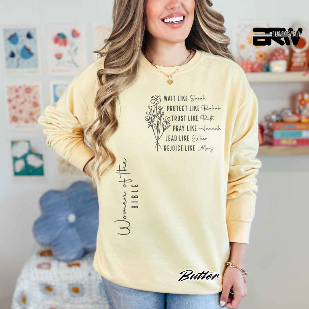 'Women of the Bible' Long-Sleeve Faith Tee