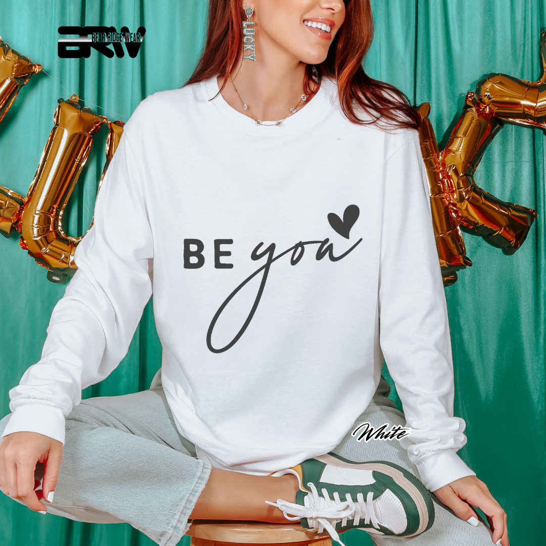 'Be You' Long-Sleeve Tee