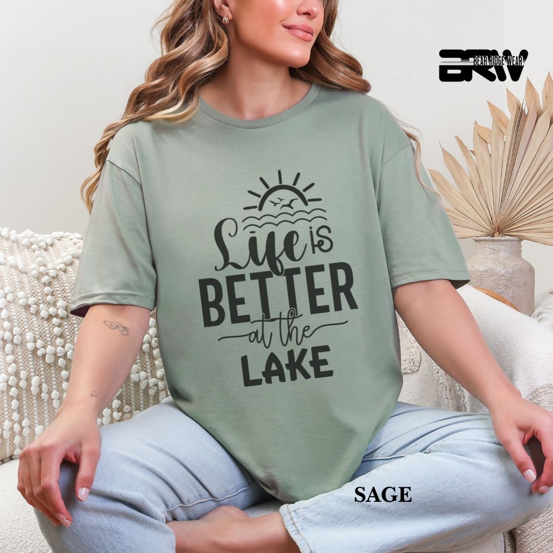 'Life Is Better At The Lake' 3 Summer Tee