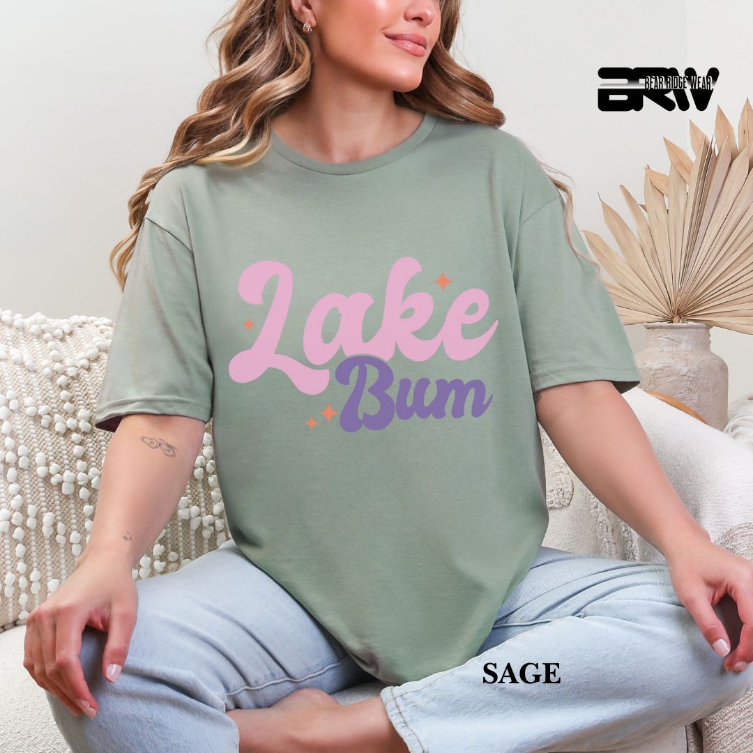 'Lake Bum' 3 Summer Tee