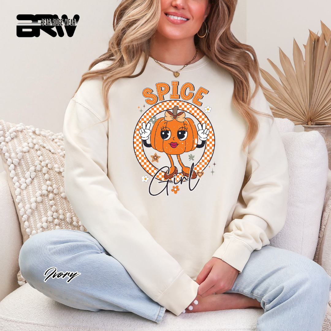 'Spice Girl' Fall Crewneck Sweatshirt