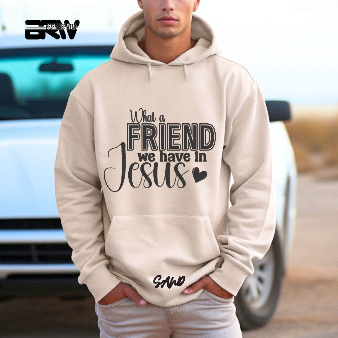 'What A Friend We Have In Jesus' Faith Hoodie