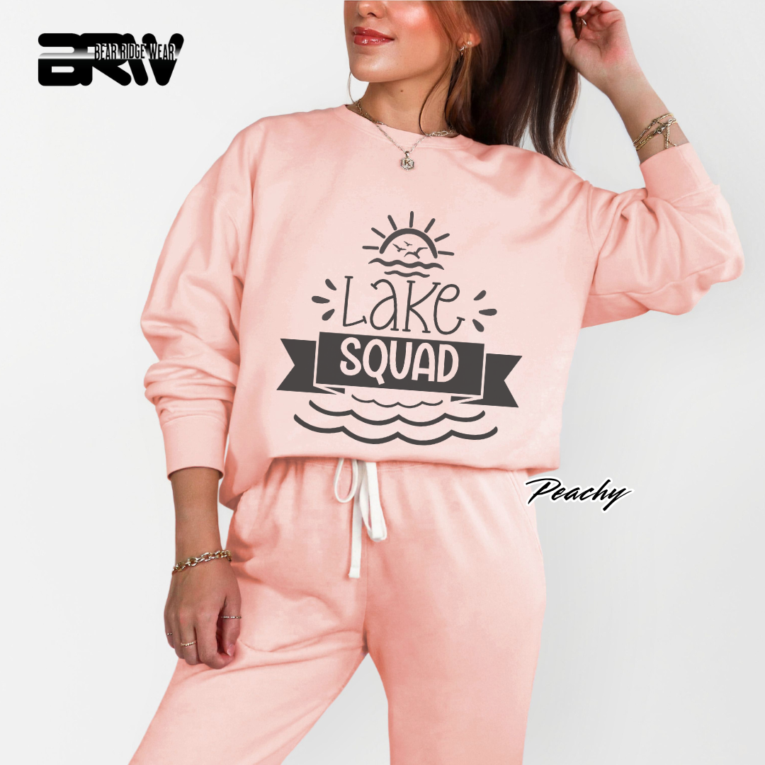 'Lake Squad' Crewneck Sweatshirt