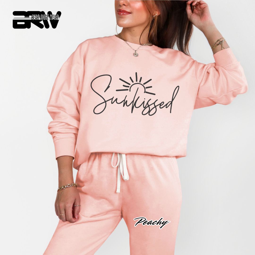 'Sunkissed' Summer Crewneck Sweatshirt