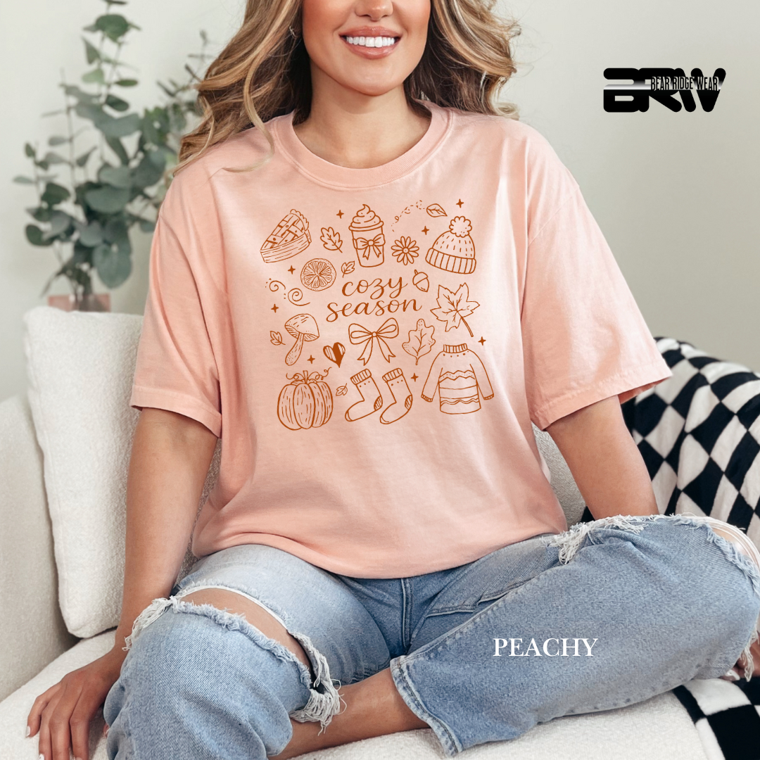'Cozy Season Fall' Fall Tee