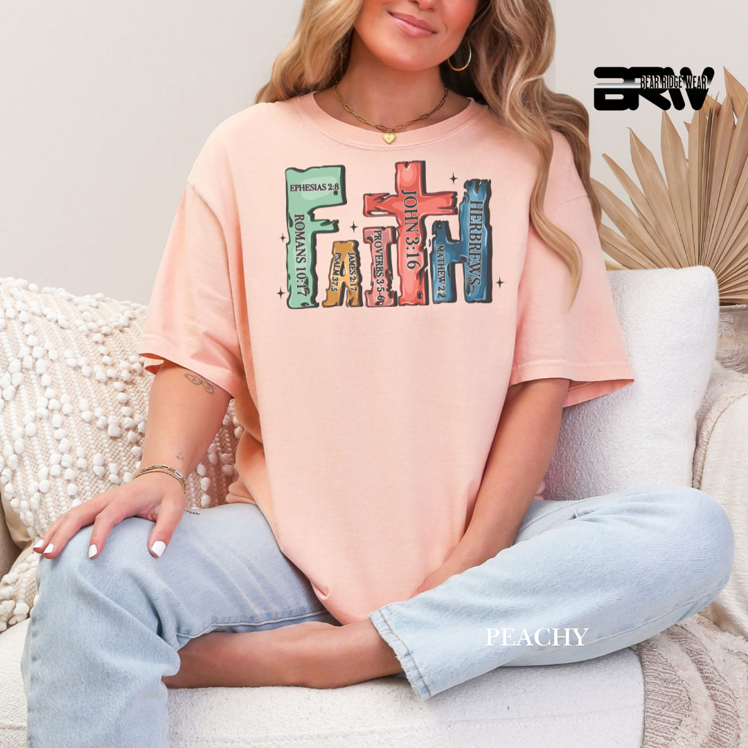 'Faith-Retro' Faith Tee