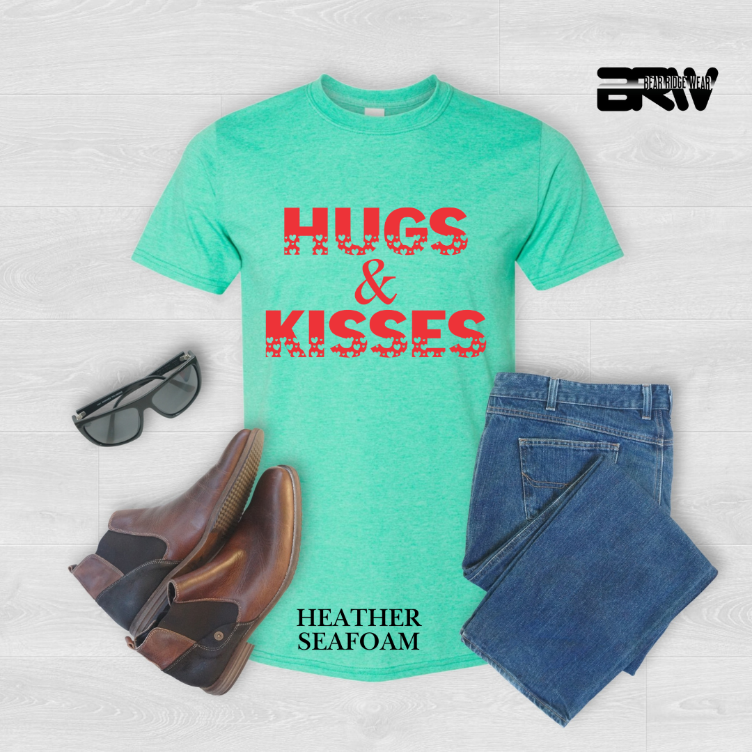 'Hugs and Kisses' Red Tee