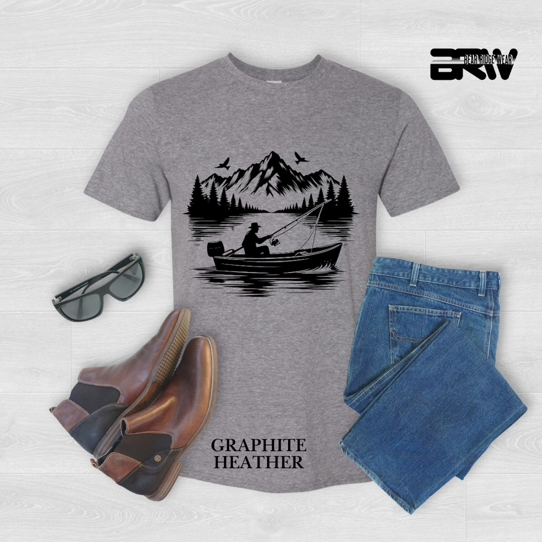 "Boat in the Lake" Tee