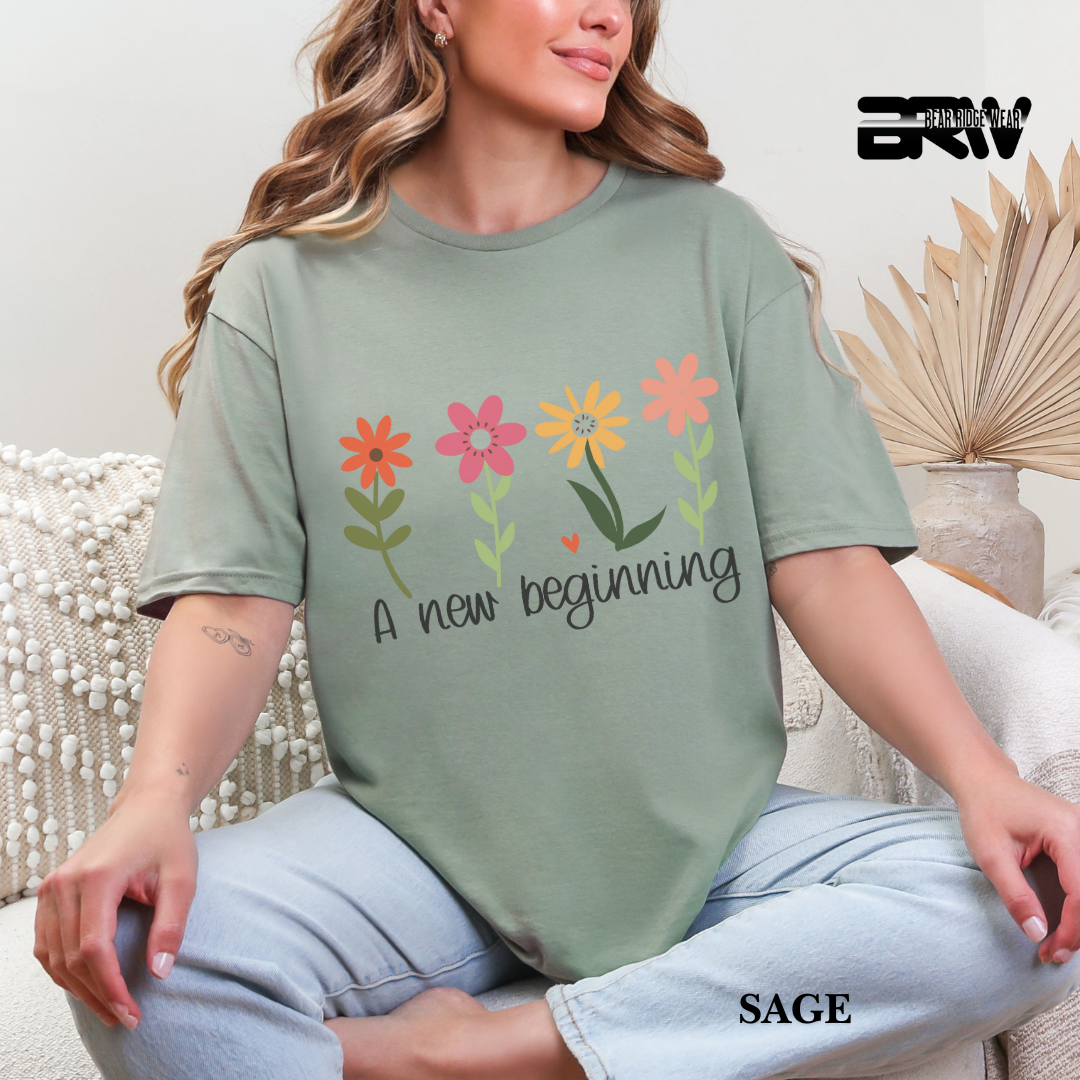 'A New Beginning' Spring Tee