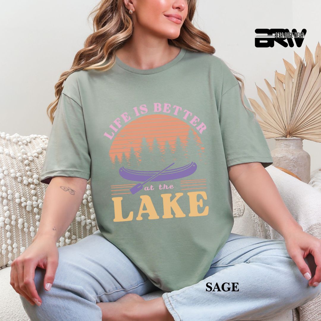 'Life Is Better At The Lake' 3 Summer Tee