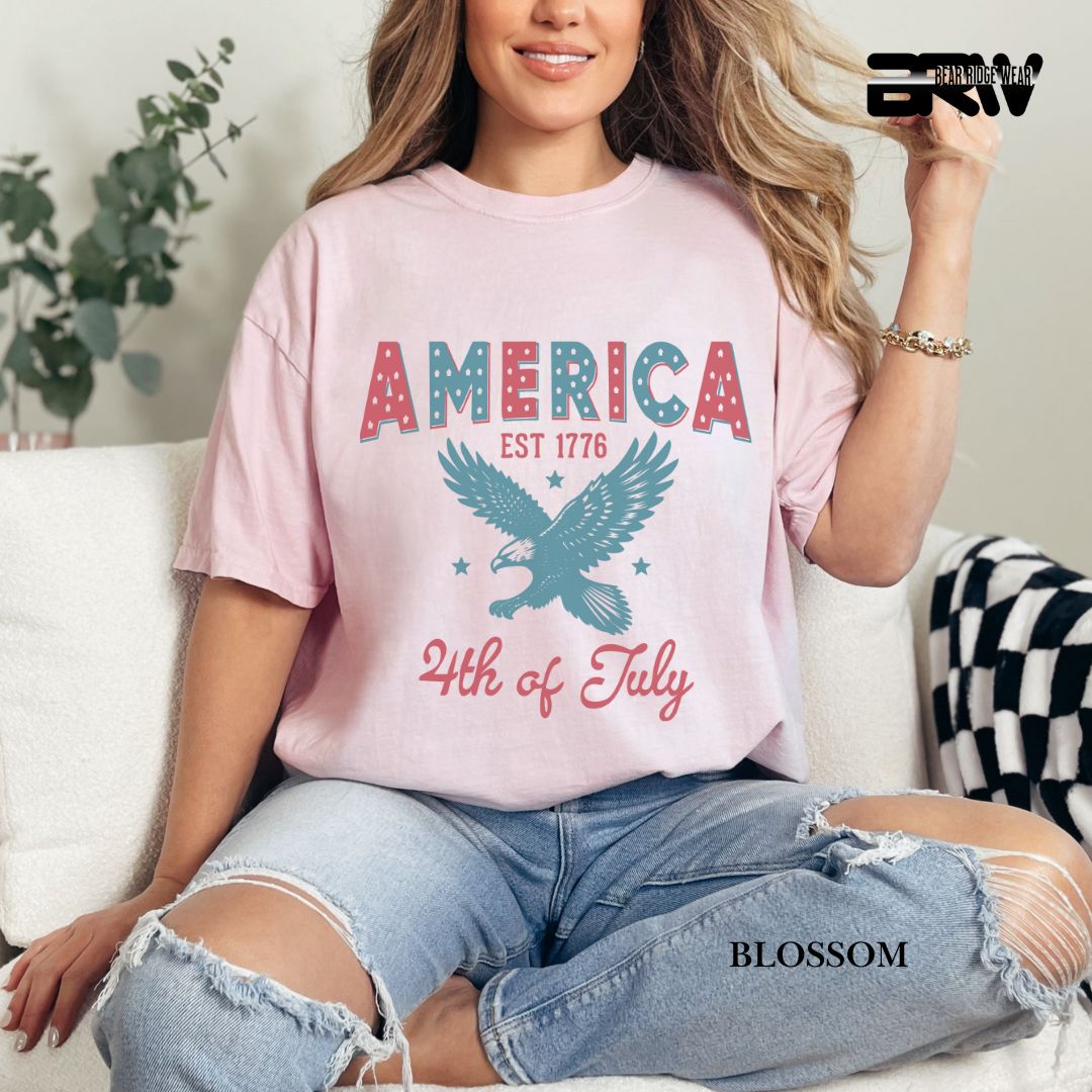 America 1776- Patriotic Tee