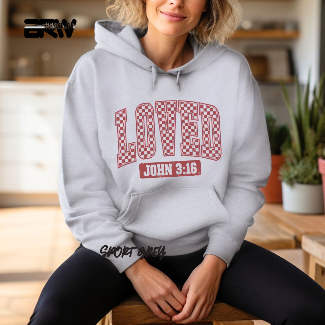 'Loved'  Faith Hoodie