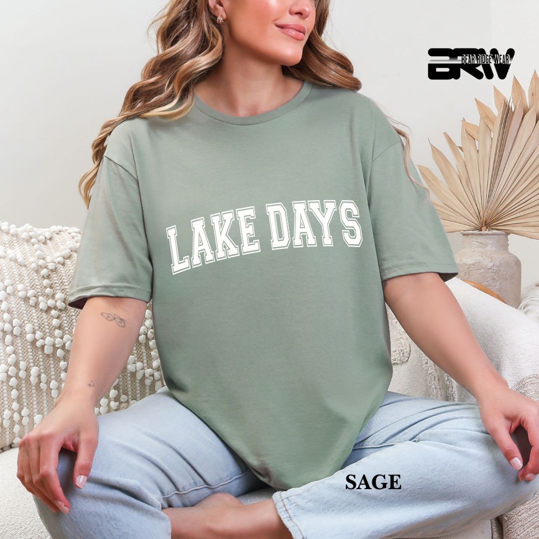 'Lake Days' 3 Summer Tee