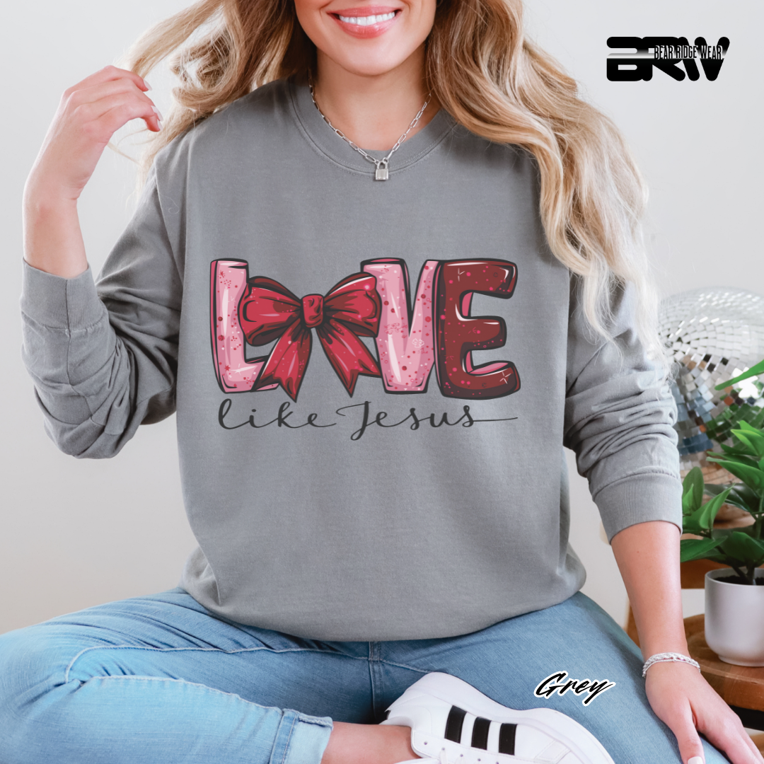 'Love Like Jesus' Long Sleeve Tee