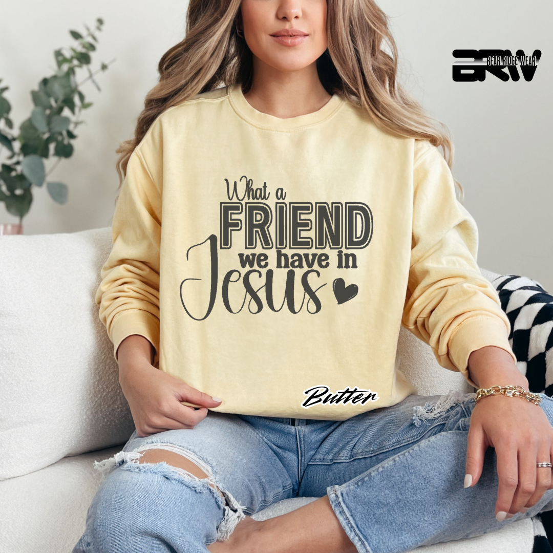 'What A Friend We Have In Jesus' Long-Sleeve Faith Tee