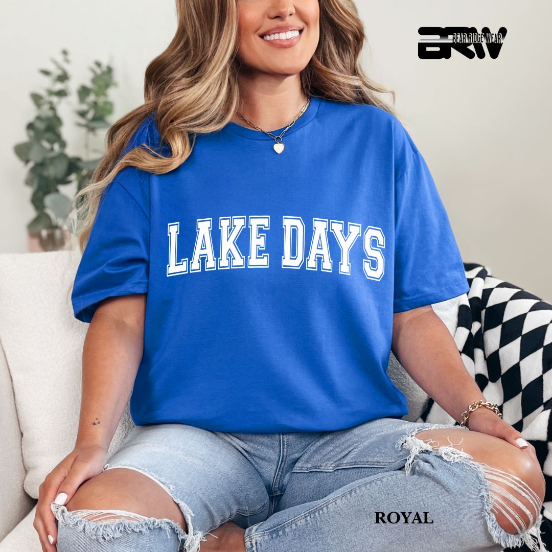 'Lake Days' 3 Summer Tee